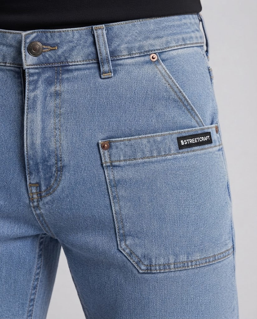 Herren Modische Slim-Fit Jeans Shop Nory