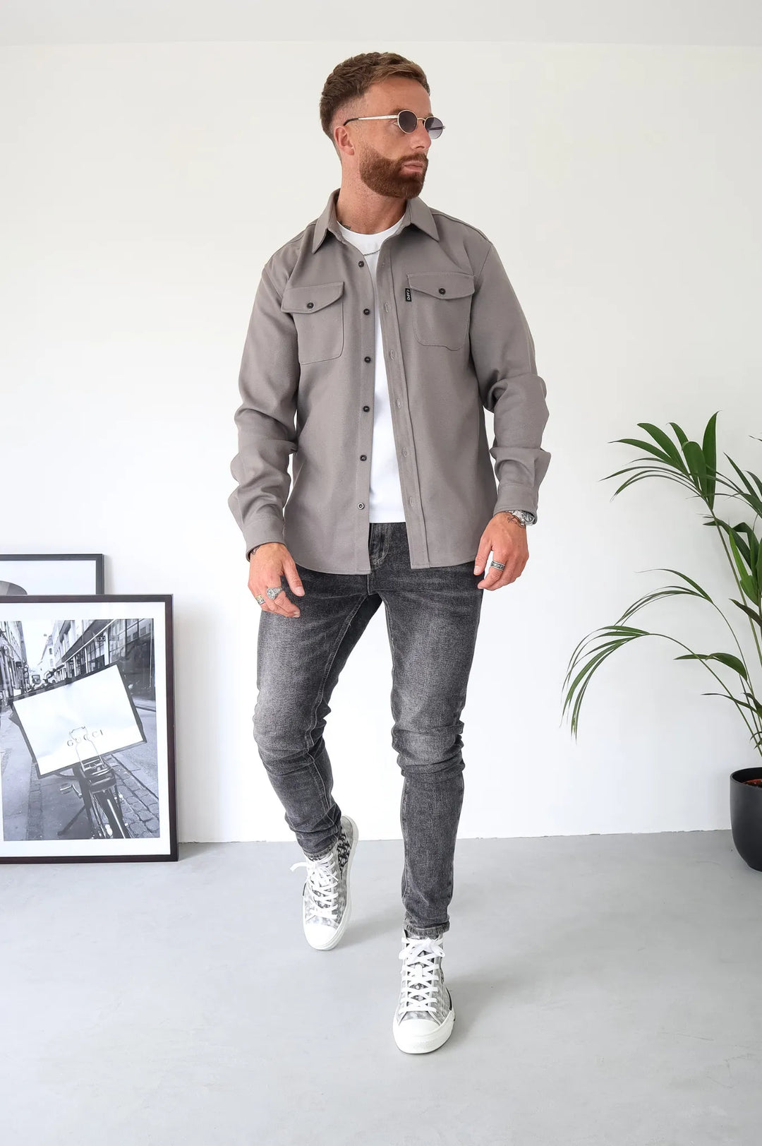 Button Down Hemdjacke