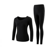 Klassisch Schwarz Damen Set