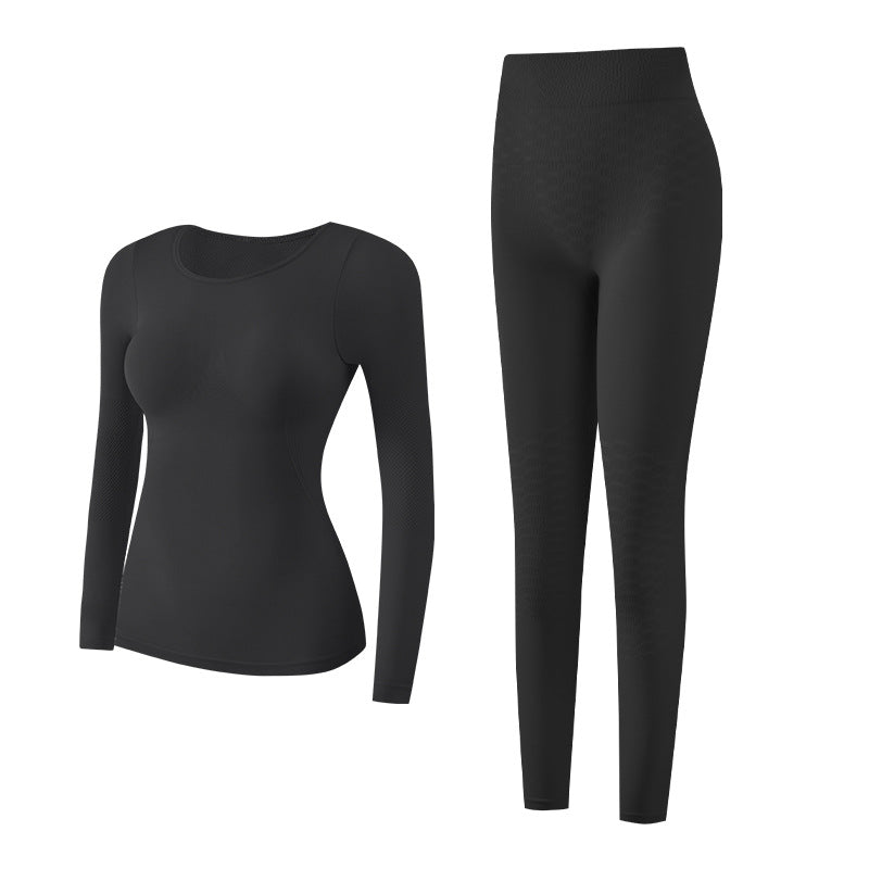 Damen Thermo-Unterwäsche-Set, nahtlos und formgebend