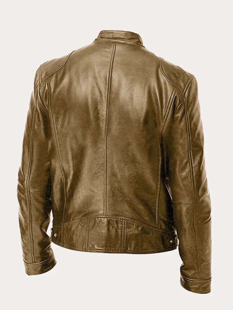 Herren Klassische Lederjacke