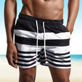 Schnell Trocknende Badeshorts für Männer mit Farbblock-Patchwork