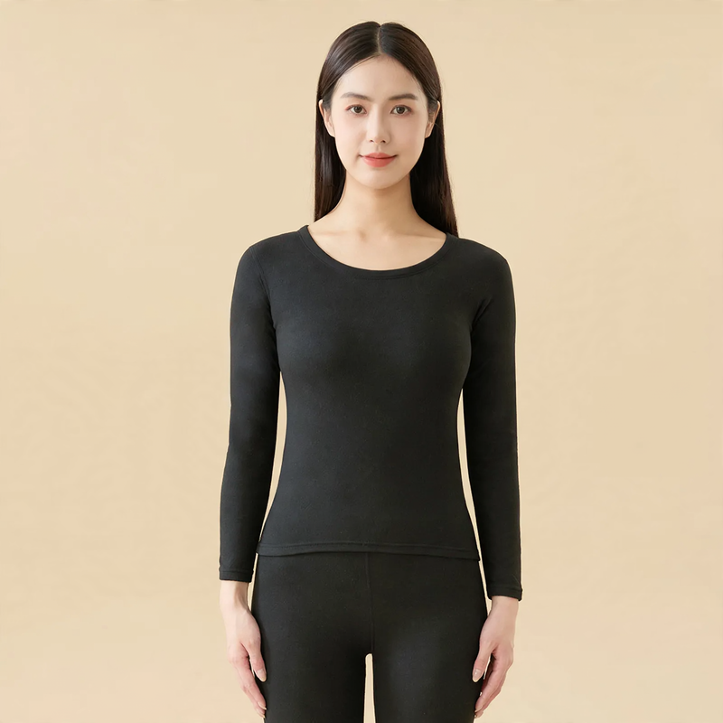 Thermisches Unterwäsche-Set, Unisex, Rundhalsausschnitt