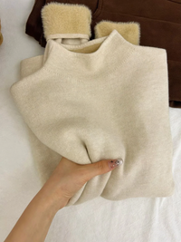 Hafer verdickt Fleece
