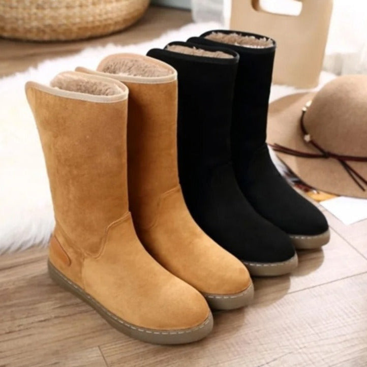 Eliza wasserdichte hohe Stiefel mit Pelzfutter