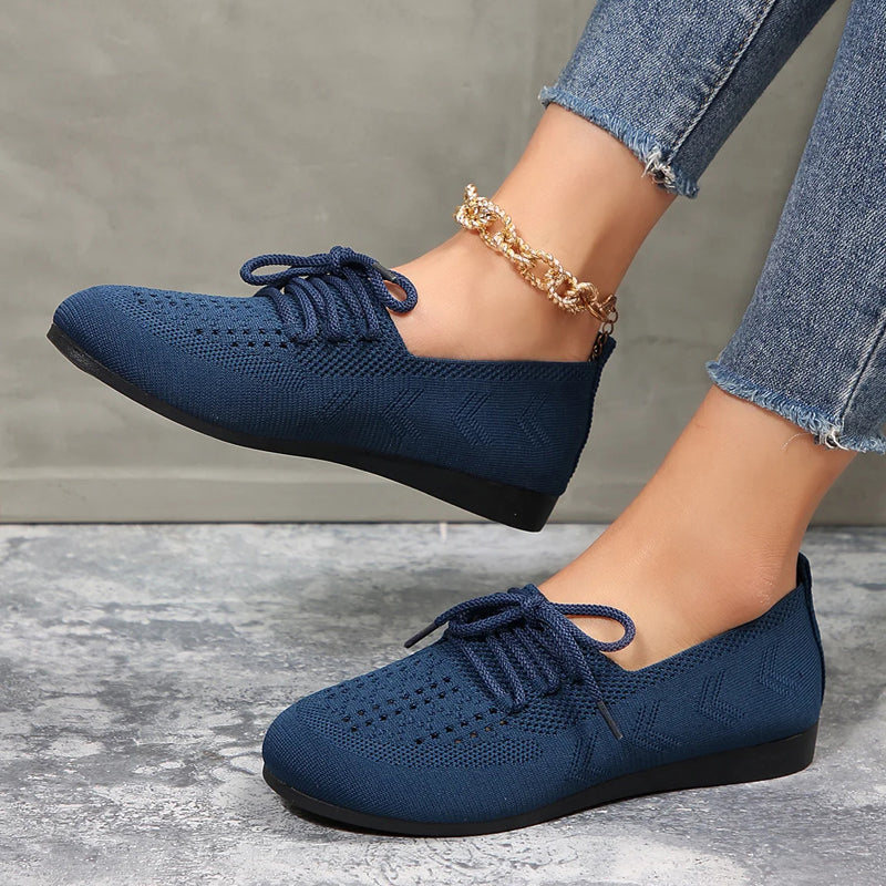 Lässige Flache Mesh Schuhe Shopnory