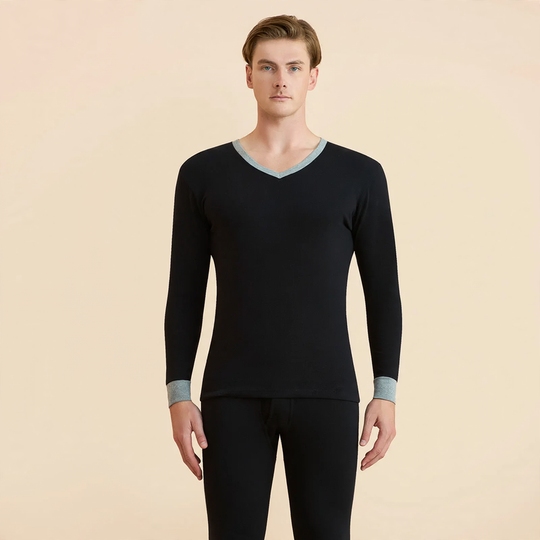 Baumwoll-Thermo-Unterwäscheset für Damen und Herren