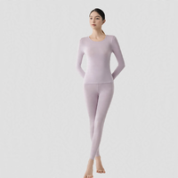 Hibiskus-Violett Damen-Set