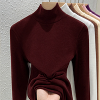 Ankara Rot Seide Kaschmir Protein Fleece