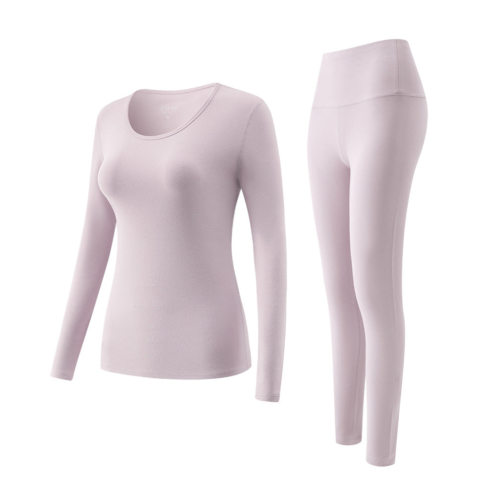 Damen-Thermo-Set aus Baumwolle, 220g