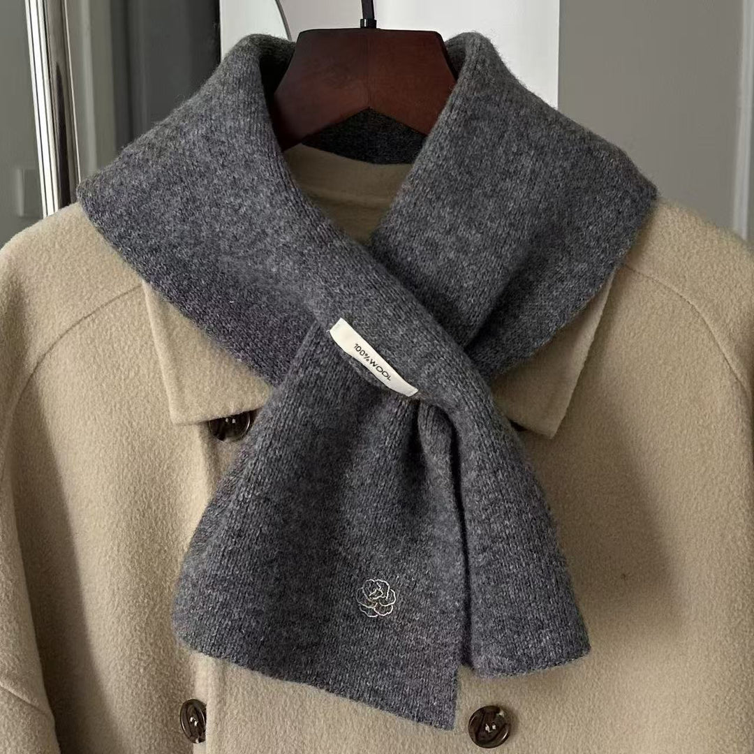 Strickschal aus 100% Wolle