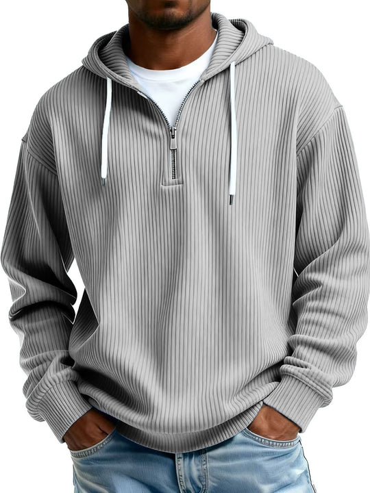 Herren Kapuzenpullover mit Reißverschluss