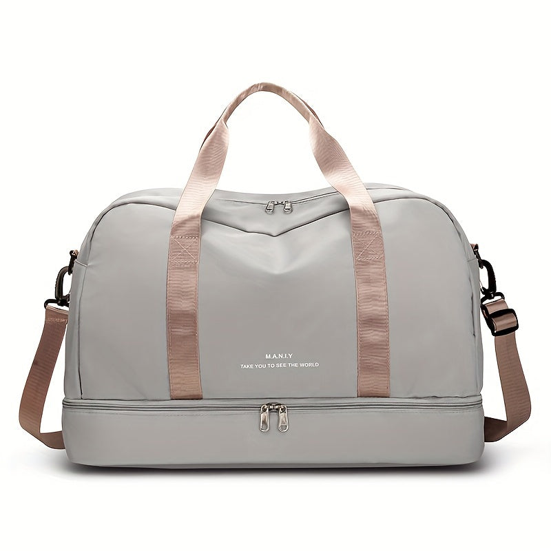 Große Reisetasche für ausgedehnte Abenteuer und lange Reisen | Vegan Leather