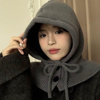 Lafa Knopf Pullover Grau