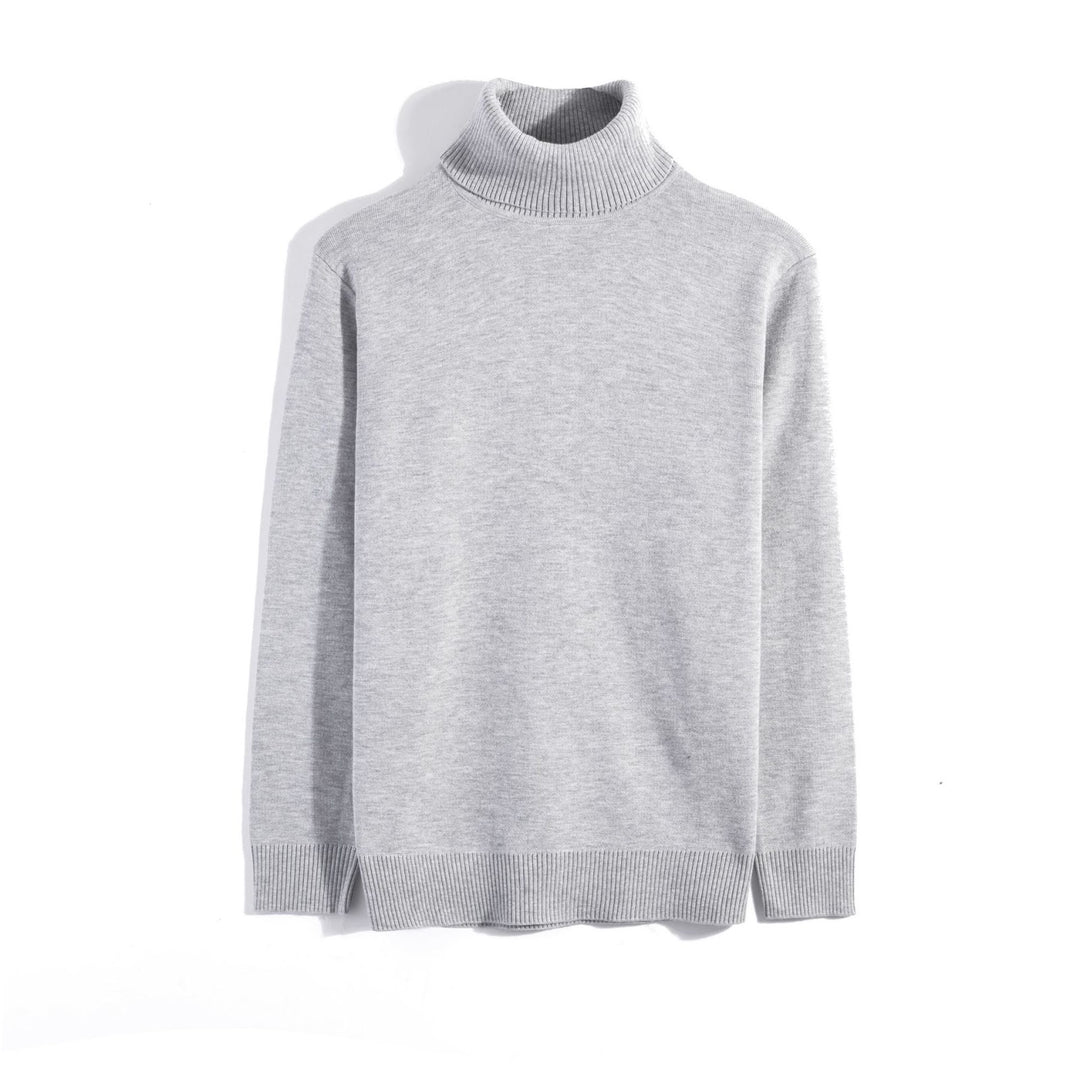 Herren-Rollkragenpullover, schmal geschnitten, 400g