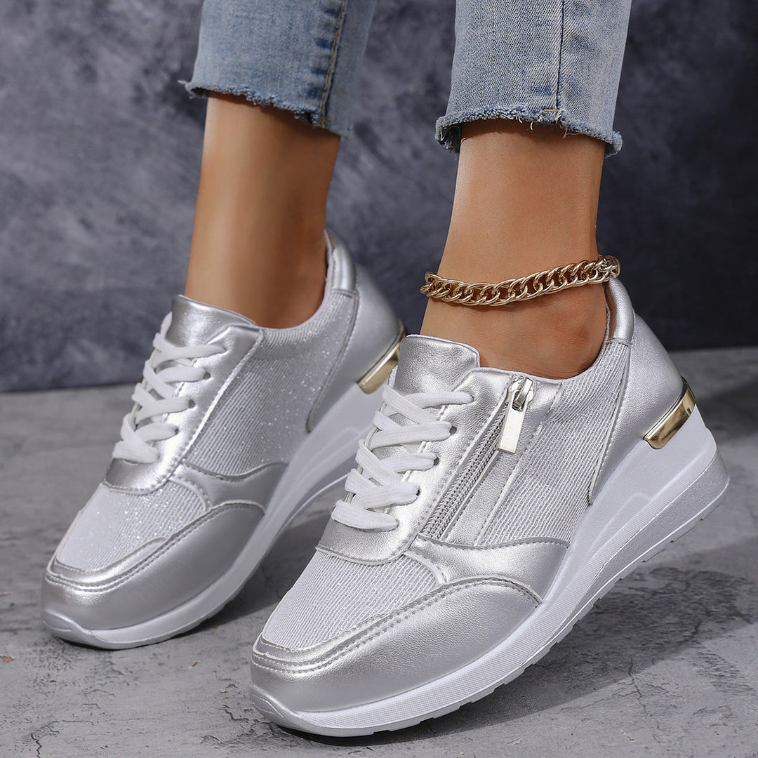 Orthopädische Schuhe mit seitlichem Reißverschluss