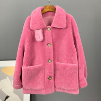 Magenta 100% Wolle