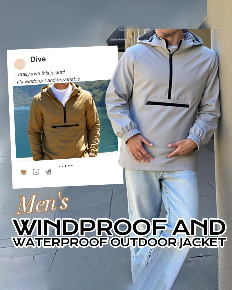 Outdoor Jacke Wind und Wasserdicht