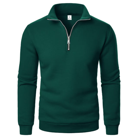 Locker geschnittenes Herren-Sweatshirt mit Reißverschluss