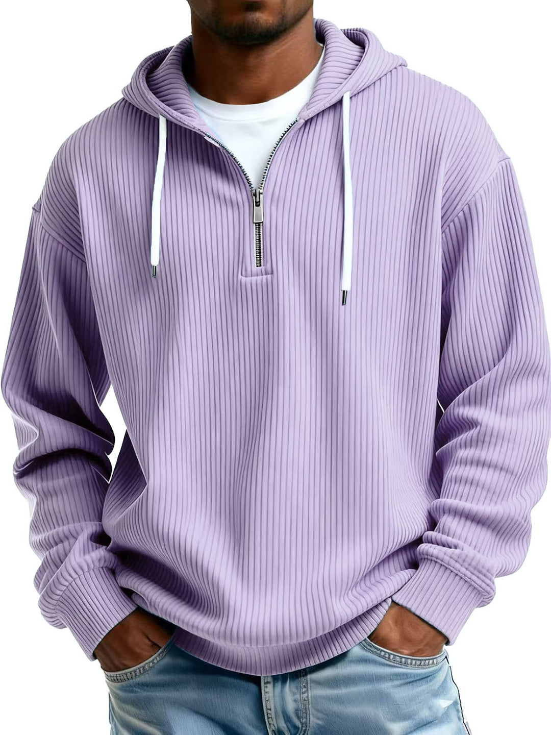 Herren Kapuzenpullover mit Reißverschluss