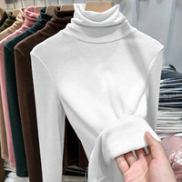 Weiß Stehkragen Fleece