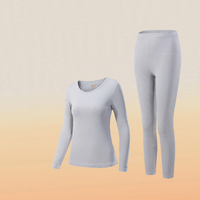 Mondlicht-Grau Damen-Set