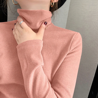 Ziegelrosa, doppelseitiger Fleece