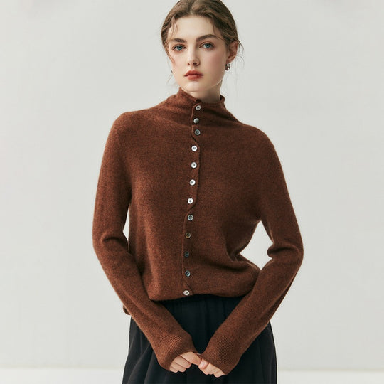 Damen-Strickjacke mit weichem Griff