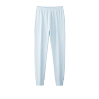 Damen Hose Hellblau