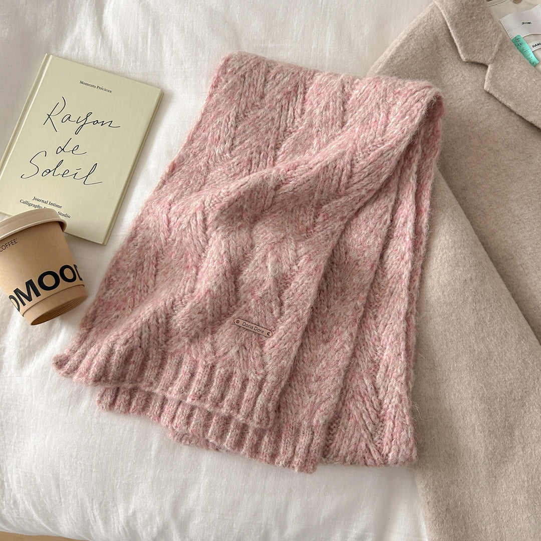 Strickschal aus Alpakawollmischung