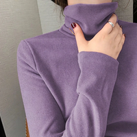 Violett Doppel-Fleece Premium