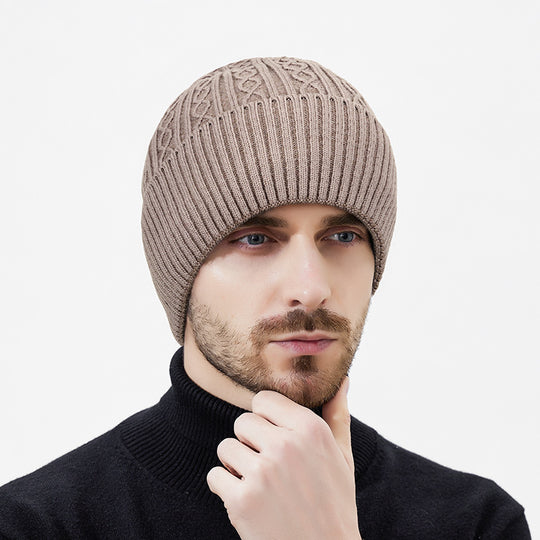 Strickmütze und Halswärmer Set, Einheitsgröße