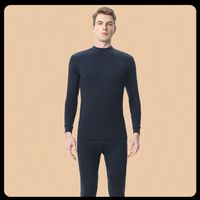 Mittelhals Marineblau