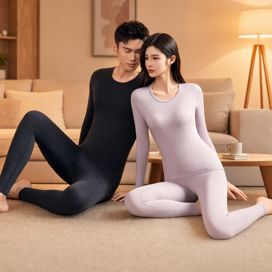 Wärmendes Thermo-Unterwäsche-Set für Damen und Herren