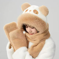 Neu Panda 3er Set Khaki