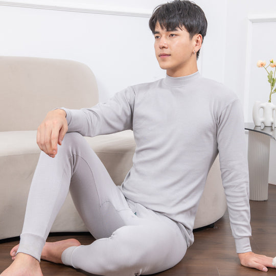 Baumwoll-Thermo-Set, Rundhalsausschnitt, Unisex