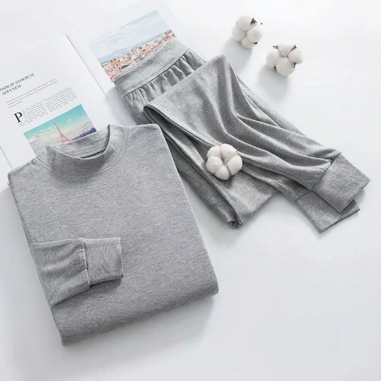 Baumwoll-Thermo-Unterwäscheset für Damen und Herren