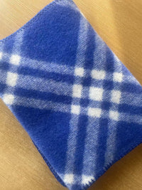 Schrägkaro Ritterblau