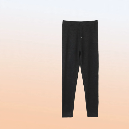Wärmendes Thermo-Unterwäsche-Set aus Kaschmir und Seide