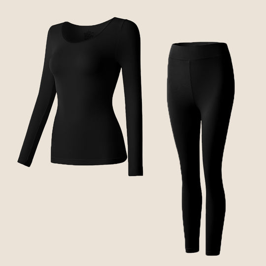 Damen-Thermo-Unterwäscheset, ultradünn, elastisch