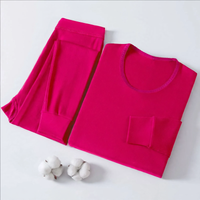 Rundhals Magenta Damen