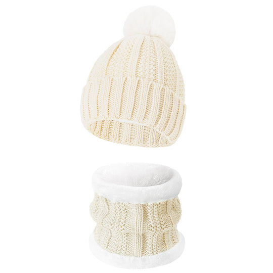 Winter-Set: Mütze und Handschuhe, gefüttert