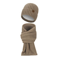 2er Set Dunkelbeige