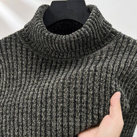8177 Rollkragen Grün