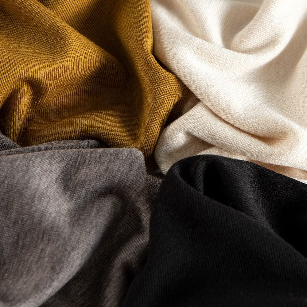Eleganter Damen-Rollkragenpullover aus Seidenmischung