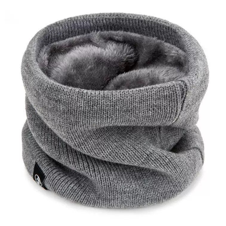Gefütterter Strickschal, wärmend, für den Winter
