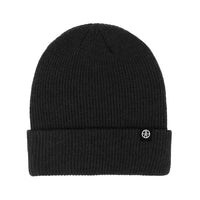Schwarz Wärme-Strickmütze