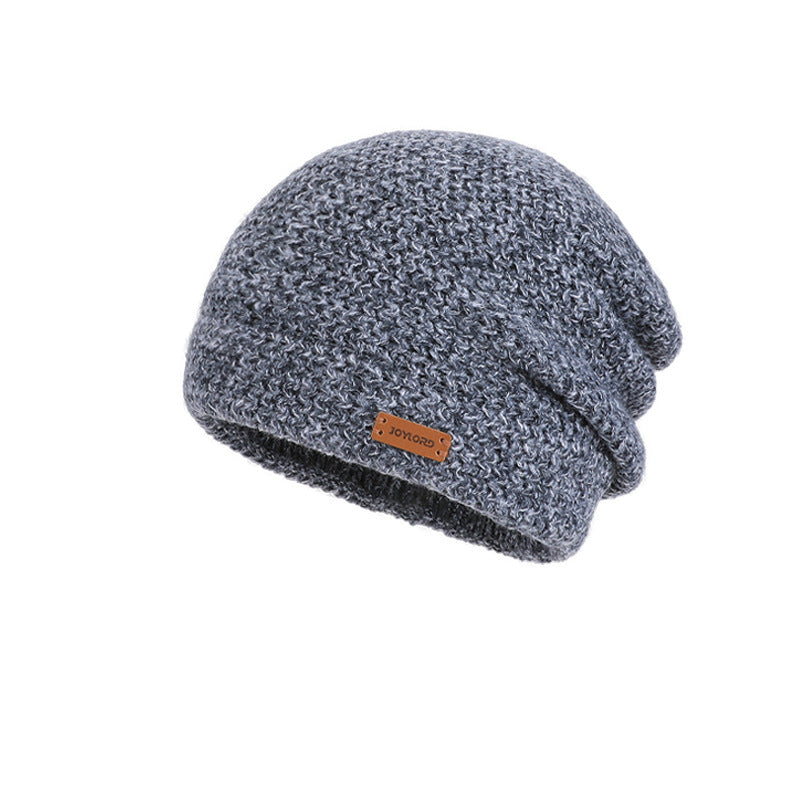 Damen Strickmütze und Schal Set, gefüttert, Winter