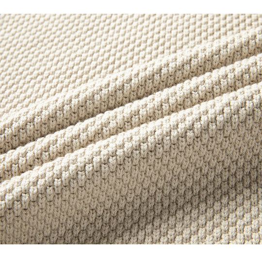 Herren-Strickpullover mit Rollkragen im Retro-Stil