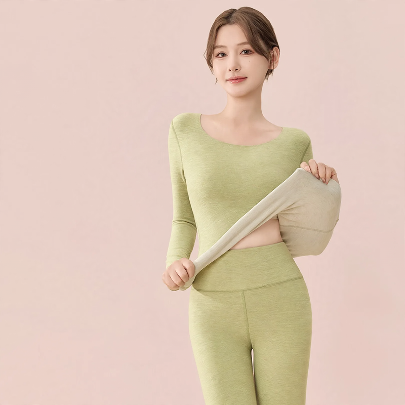 Damen-Thermo-Unterwäsche-Set mit Wärmefunktion